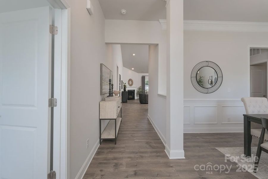 Furnished interior view inside a new home in Kerns Ridge, Salisbury (Image 3).