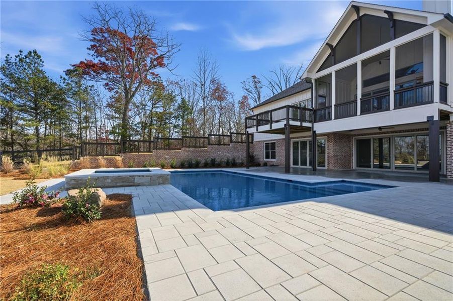 Exterior details and patio area of a home in , Gainesville (Image 55).