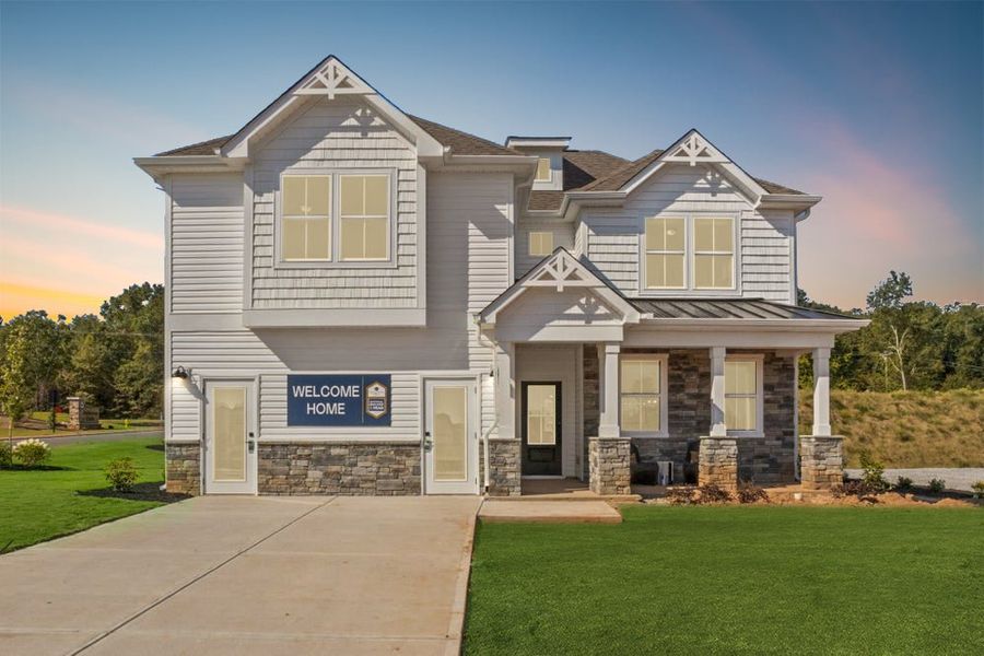 4br New Home in Easley, SC.  - Slide 1