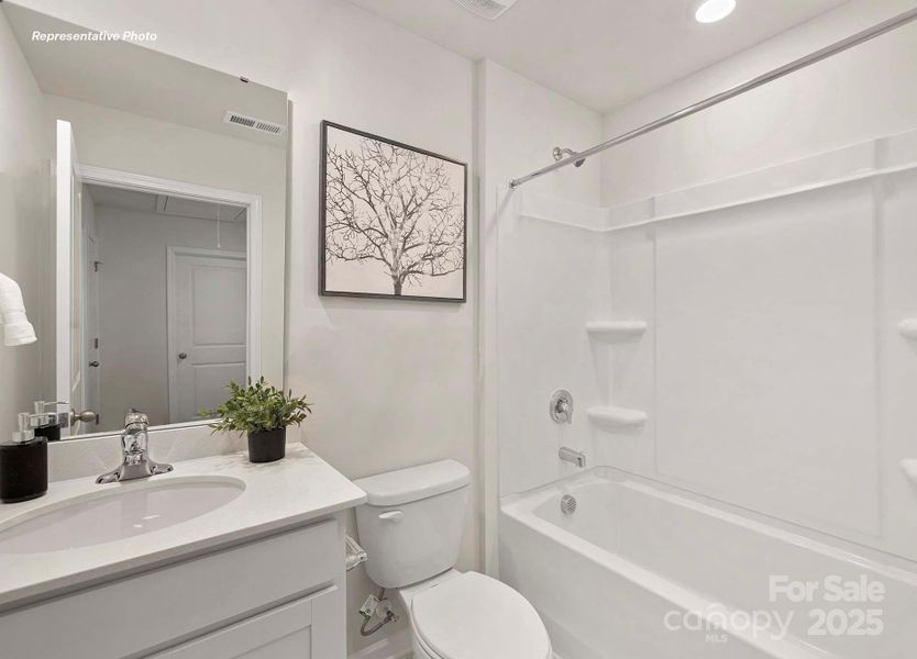 Furnished interior view inside a new home in Lakeshore at Windstone, Mooresville (Image 5). Furnished interior view inside a new home in Lakeshore at Windstone, Mooresville (Image 5).