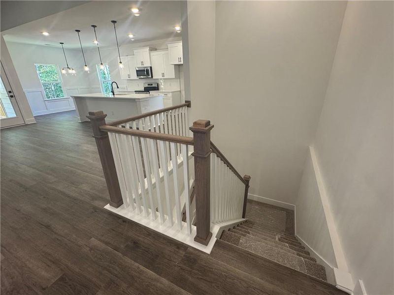 Spacious, unfurnished interior of a new home in The Fields of Walnut Creek, Pendergrass (Image 15).