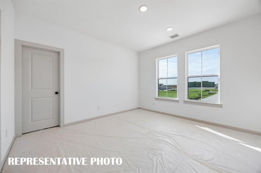 You'll find nicely sized secondary bedrooms in our Orleans II plan. REPRESENTATIVE PHOTO You'll find nicely sized secondary bedrooms in our Orleans II plan. REPRESENTATIVE PHOTO