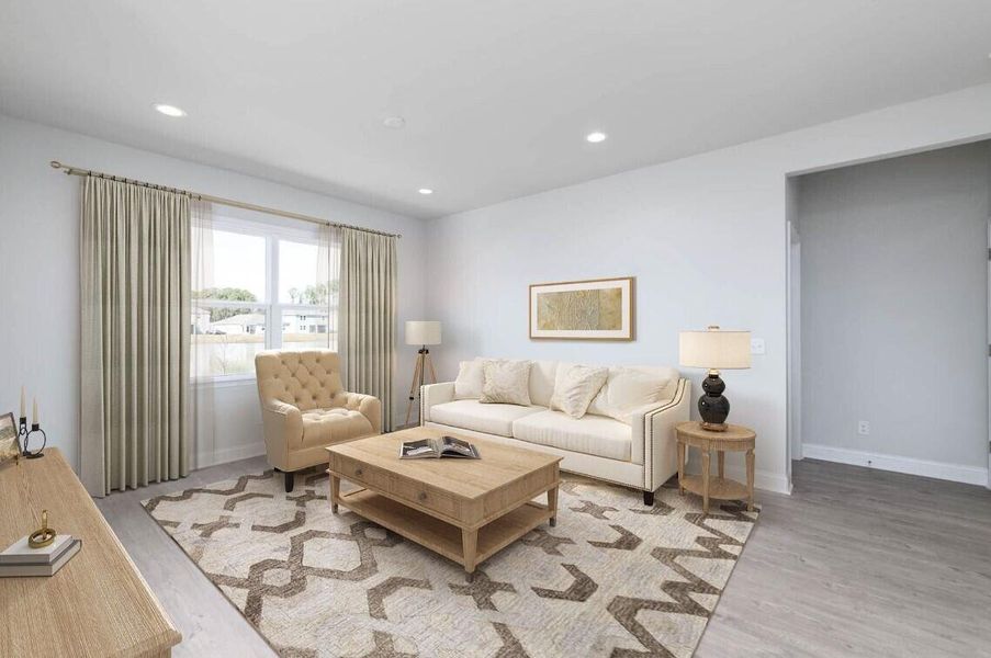 Furnished interior view inside a new home in Bradford Pointe, Summerville (Image 7).