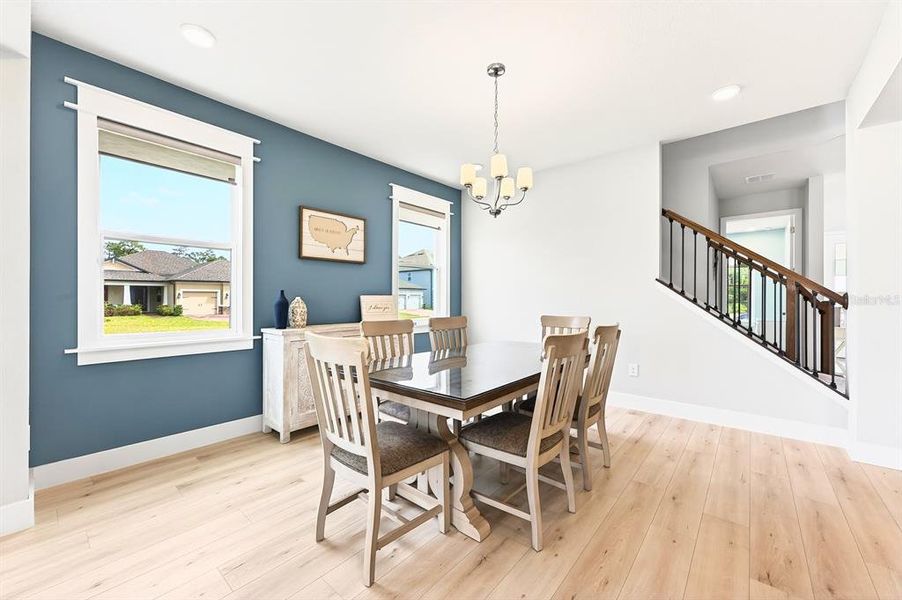 Furnished interior view inside a new home in , Oviedo (Image 38).