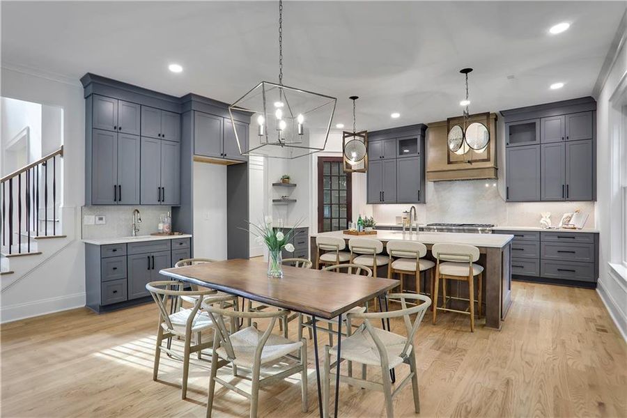 Furnished interior view inside a new home in , Decatur (Image 30).