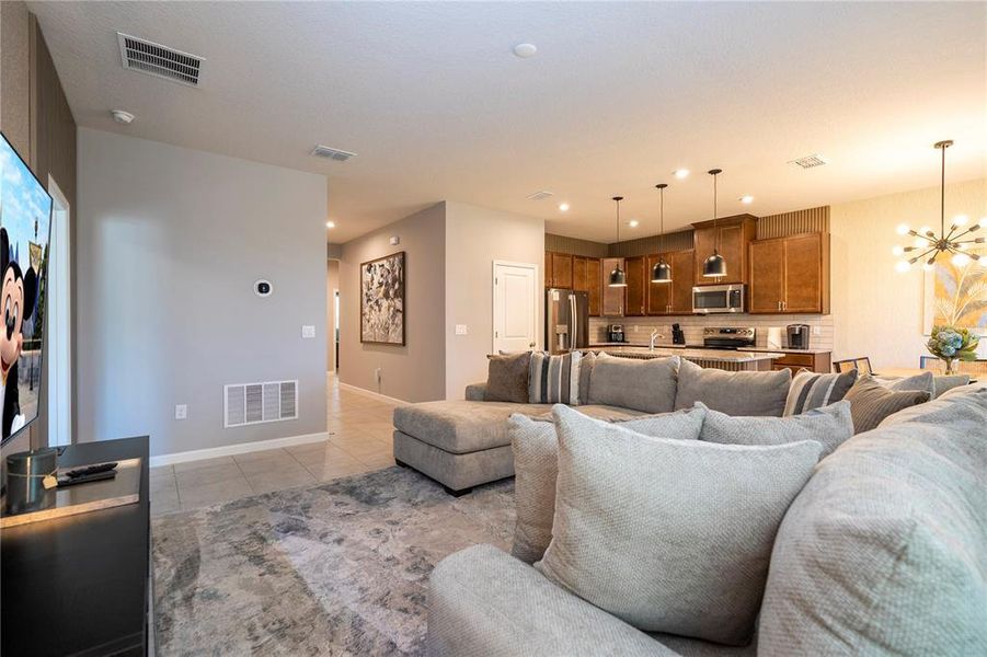 Furnished interior view inside a new home in , St. Cloud (Image 37).