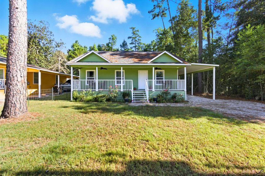 Exterior details and patio area of a home in , Woodville (Image 2). Exterior details and patio area of a home in , Woodville (Image 2).