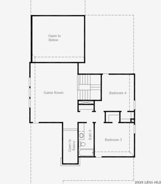 2D floor plan layout of this home in Davis Ranch, San Antonio, TX (Image 3). 2D floor plan layout of this home in Davis Ranch, San Antonio, TX (Image 3).