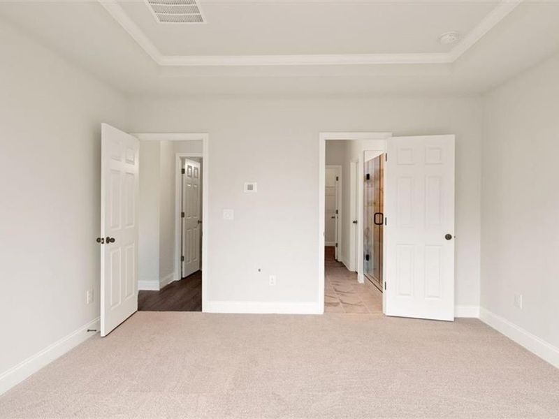 Spacious, unfurnished interior of a new home in Wehunt Meadows, Hoschton (Image 21). Spacious, unfurnished interior of a new home in Wehunt Meadows, Hoschton (Image 21).