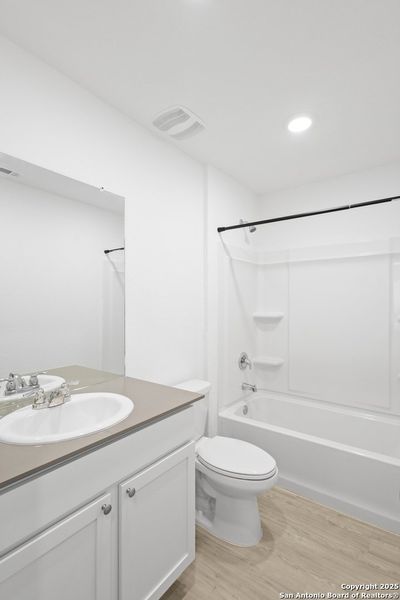 Furnished interior view inside a new home in Ruby Crossing: Cottage Collection, San Antonio (Image 8).