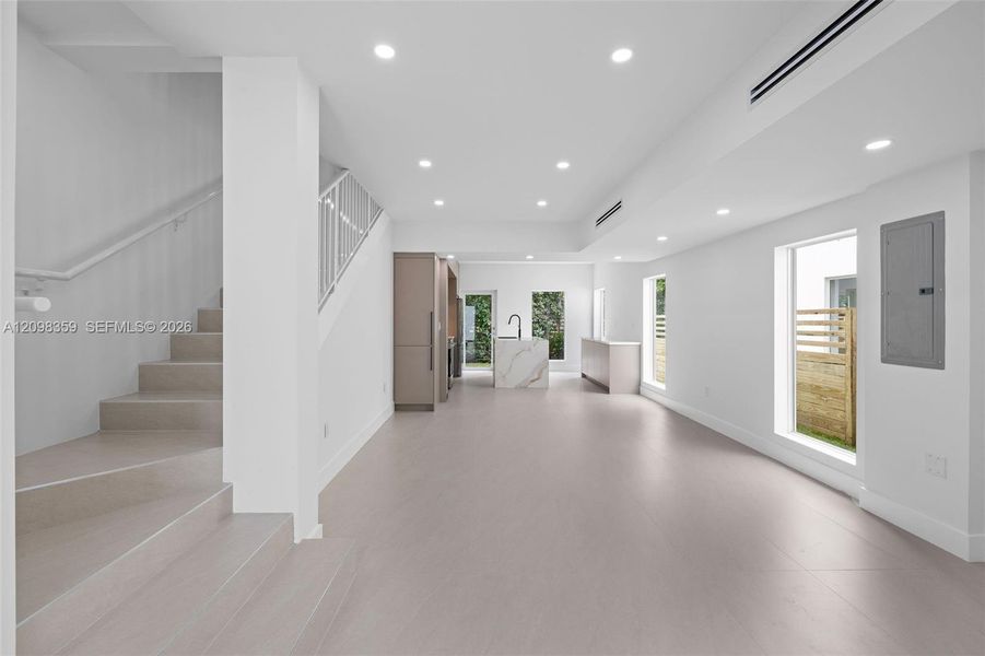 Spacious, unfurnished interior of a new home in , South Miami (Image 28). Spacious, unfurnished interior of a new home in , South Miami (Image 28).