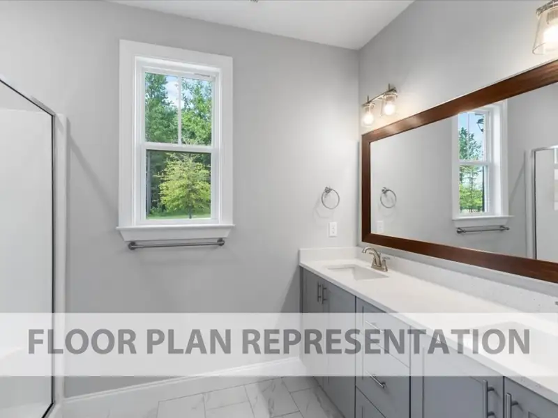 Robin Plan Primary Bathroom | Ivey Homes Robin Plan Primary Bathroom | Ivey Homes