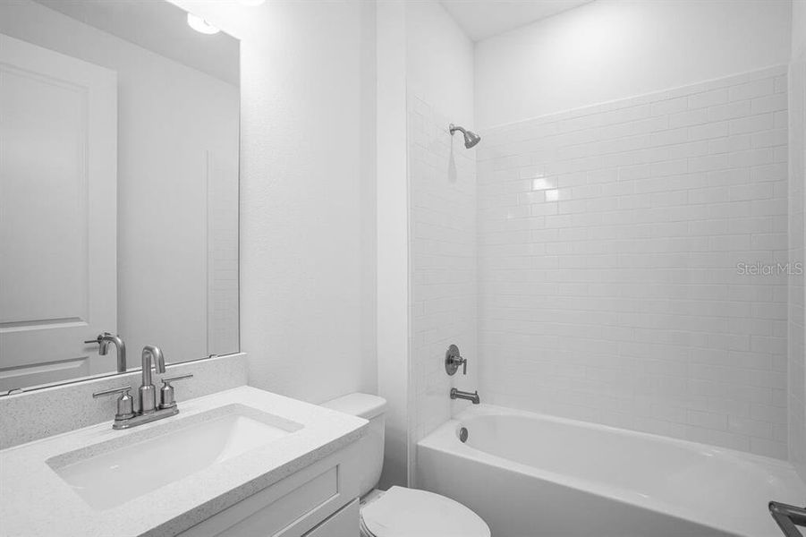 Furnished interior view inside a new home in Esplanade at Center Lake Ranch, St. Cloud (Image 5).