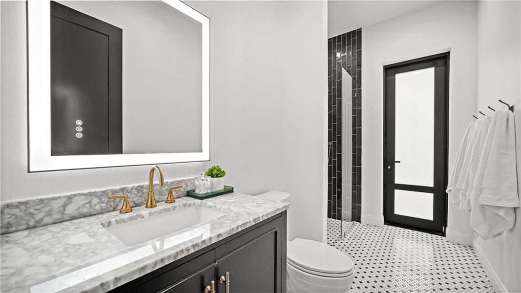 Furnished interior view inside a new home in , Port Charlotte (Image 45).