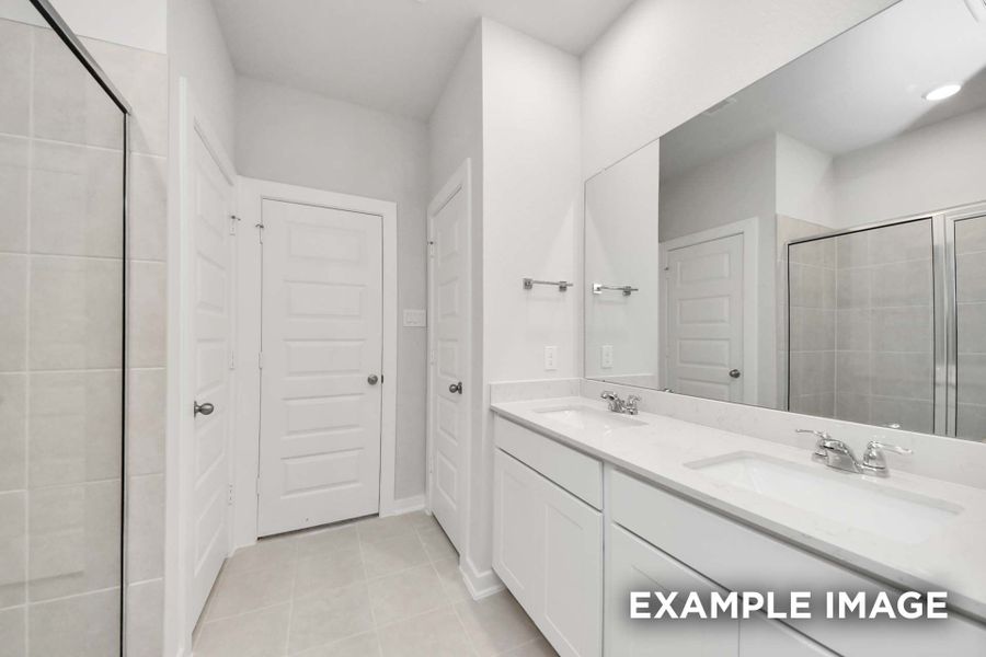 Representative furnished interior of a home built from the The Blanco F by Davidson Homes LLC in Spring Branch Crossing, Conroe (Image 12).
