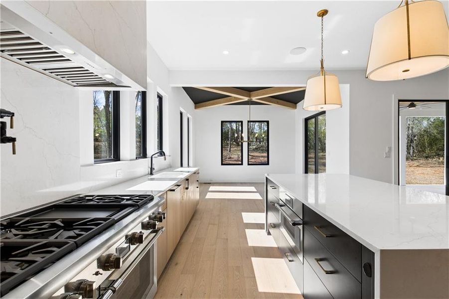 Furnished interior view inside a new home in , Roswell (Image 7).