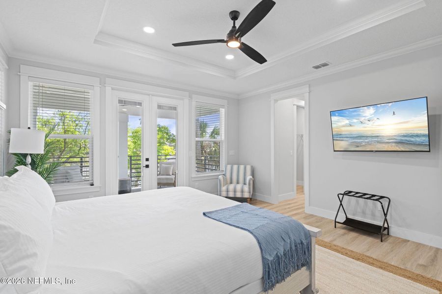 Furnished interior view inside a new home in , Jacksonville Beach (Image 16).