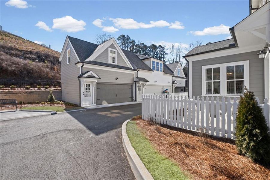 Front exterior of a new home in , Ball Ground, GA, highlighting curb appeal (Image 22).