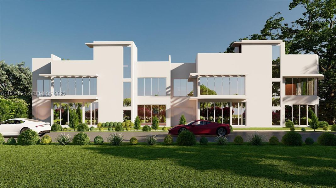 Front exterior of a new home in , Miami, FL, highlighting curb appeal (Image 1).