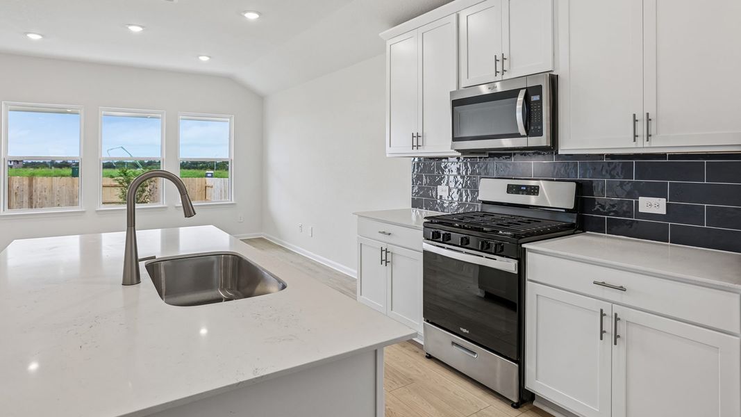 Furnished interior view inside a new home in Briarwood, Elgin (Image 9).
