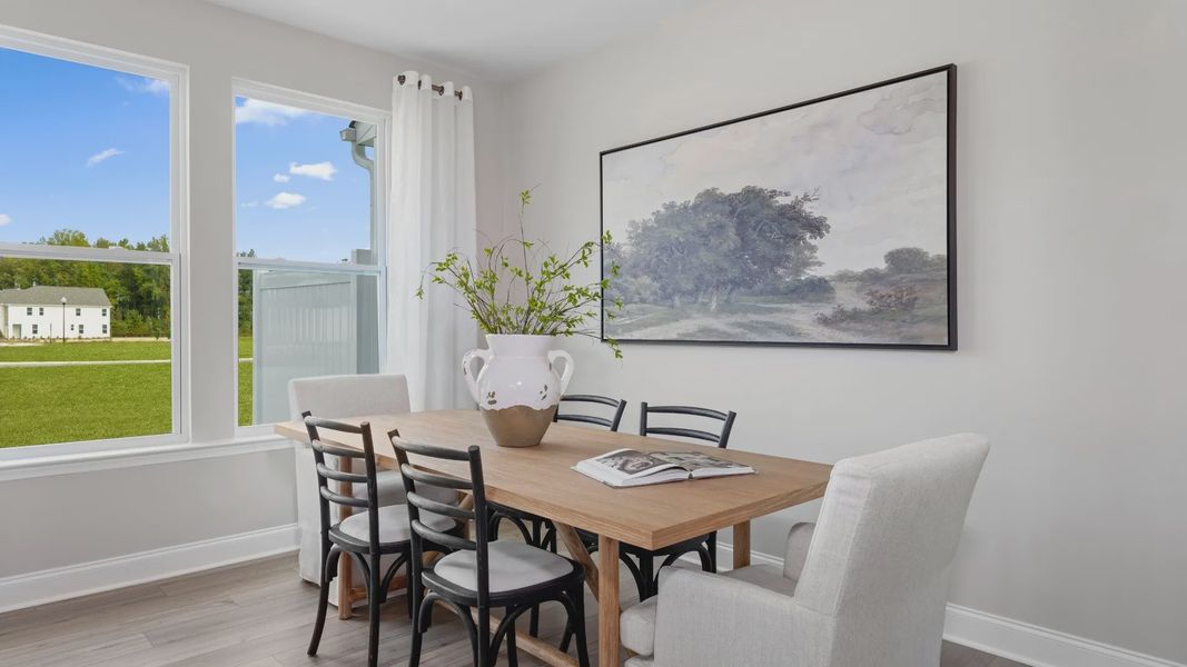 Furnished interior view inside a new home in Essex Townes, Franklinton (Image 26).