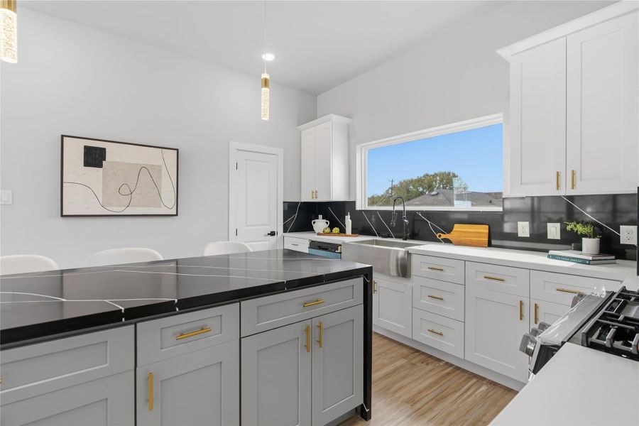 Furnished interior view inside a new home in , Houston (Image 24).