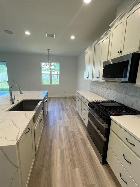Furnished interior view inside a new home in Park View at the Hills, Minneola (Image 6).
