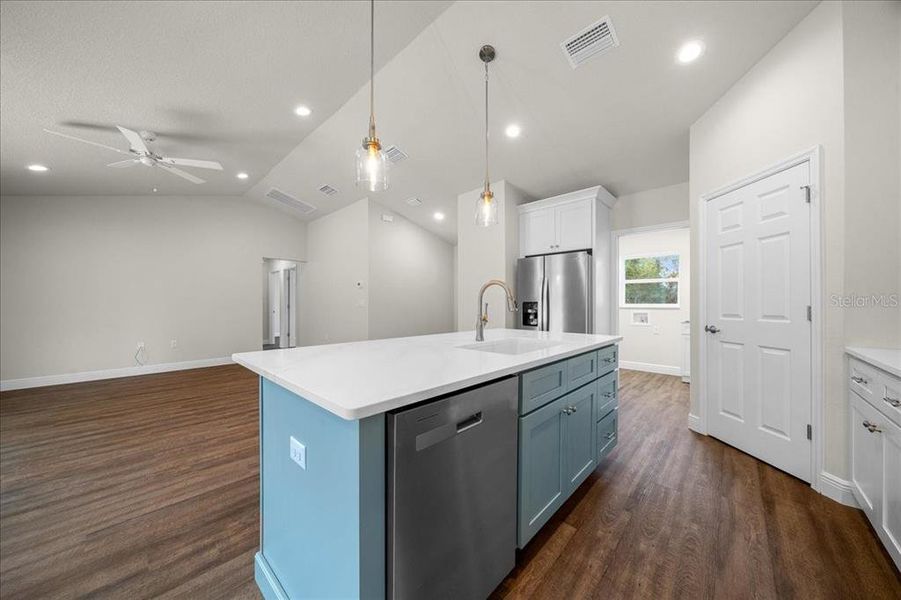 Furnished interior view inside a new home in , Ocklawaha (Image 10). Furnished interior view inside a new home in , Ocklawaha (Image 10).