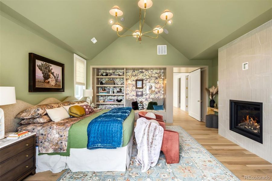 Furnished interior view inside a new home in , Denver (Image 25). Furnished interior view inside a new home in , Denver (Image 25).