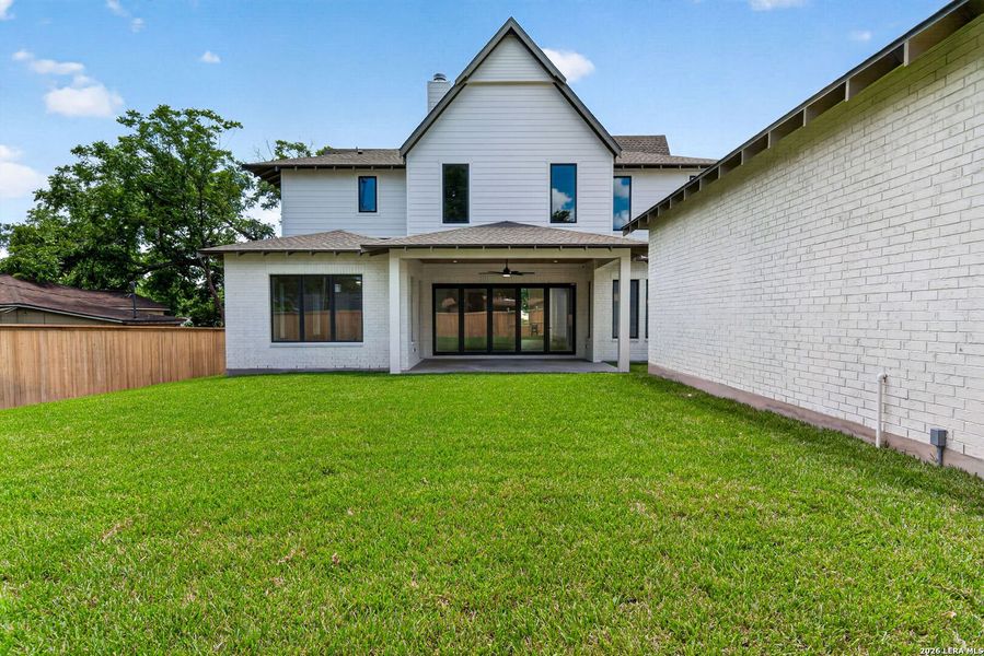 Exterior details and patio area of a home in , Alamo Heights (Image 3).
