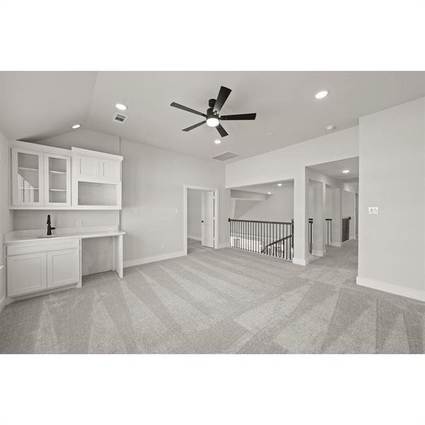 Spacious, unfurnished interior of a new home in Shady Valley Estates, Midlothian (Image 17). Spacious, unfurnished interior of a new home in Shady Valley Estates, Midlothian (Image 17).