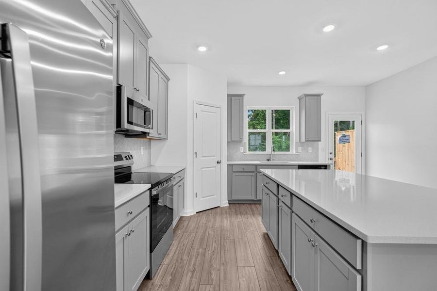 Furnished interior view inside a new home in Somerset at Veterans Memorial, Mableton (Image 8).