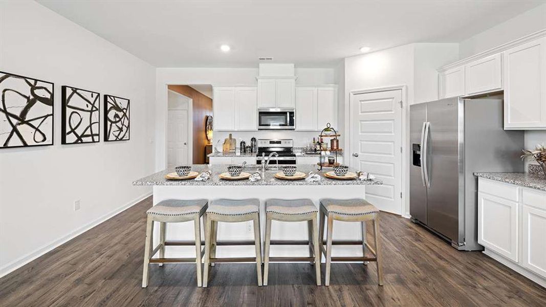 Furnished interior view inside a new home in The Preserve at Agricultural Village, Perry (Image 25). Furnished interior view inside a new home in The Preserve at Agricultural Village, Perry (Image 25).