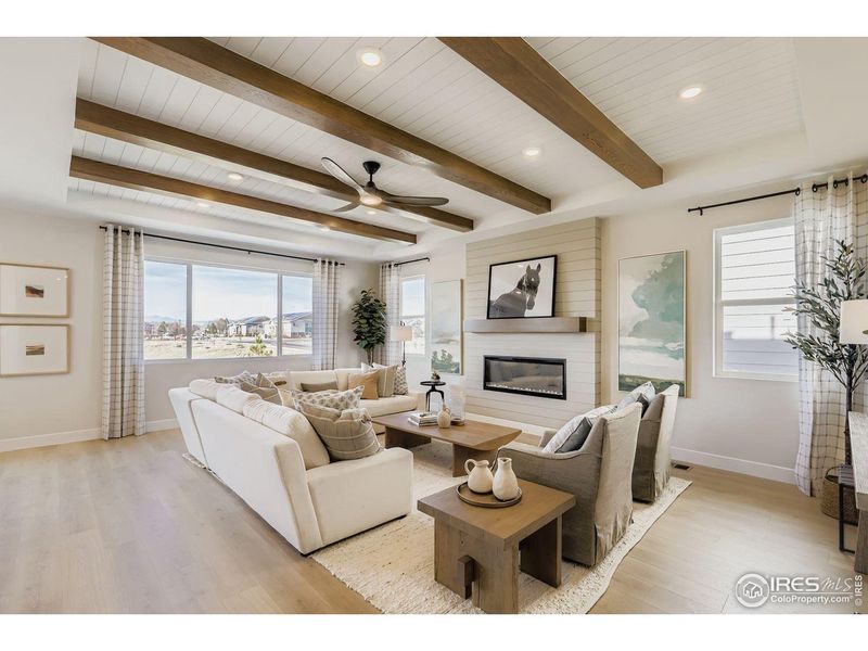Furnished interior view inside a new home in Trevenna, Windsor (Image 32).