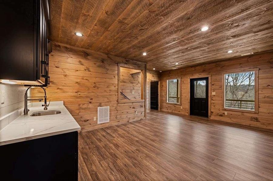 Spacious, unfurnished interior of a new home in , Blue Ridge (Image 14). Spacious, unfurnished interior of a new home in , Blue Ridge (Image 14).
