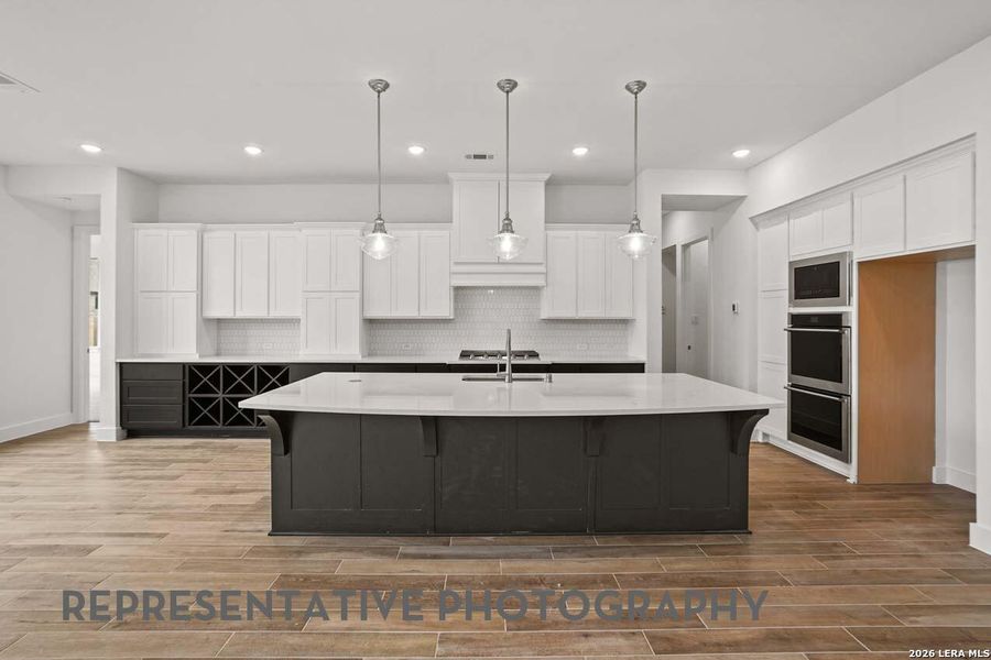 Furnished interior view inside a new home in Mayfair, New Braunfels (Image 4).