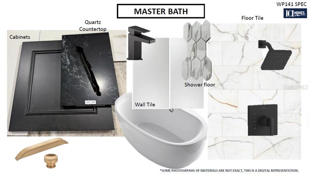 Sample of building materials used in homes in Wellen Park, Venice (Image 5).