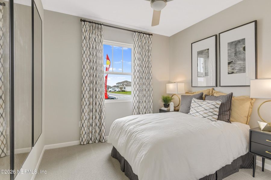 Furnished interior view inside a new home in , Jacksonville (Image 10). Furnished interior view inside a new home in , Jacksonville (Image 10).