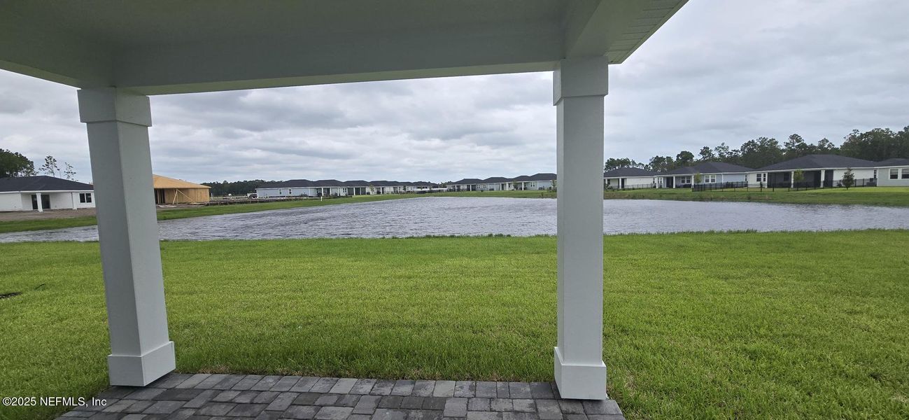 Exterior details and patio area of a home in Colbert Landings, Palm Coast (Image 21).