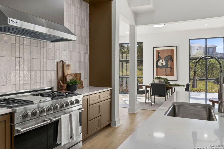 Furnished interior view inside a new home in , San Antonio (Image 5). Furnished interior view inside a new home in , San Antonio (Image 5).