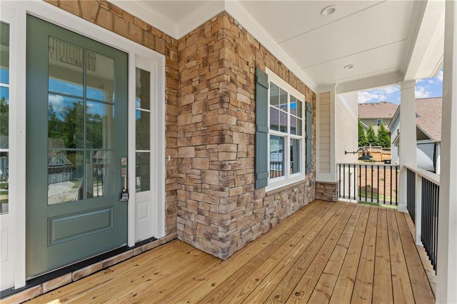 Furnished interior view inside a new home in , Dallas (Image 4).