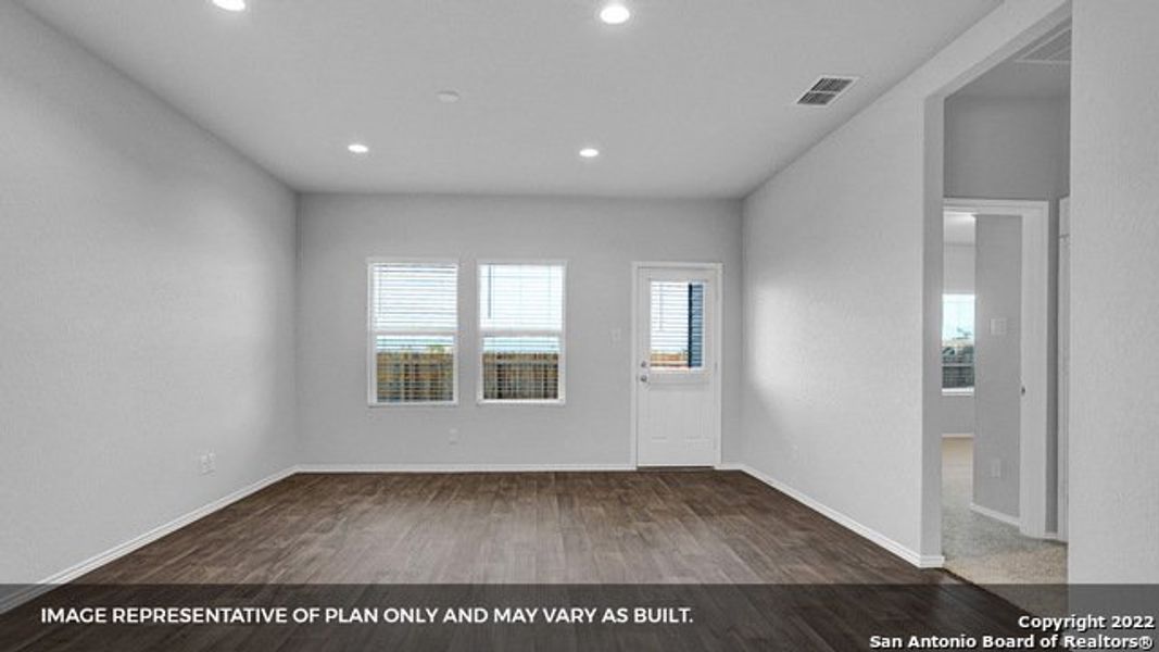 Spacious, unfurnished interior of a new home in Brookstone Creek, San Antonio (Image 12). Spacious, unfurnished interior of a new home in Brookstone Creek, San Antonio (Image 12).
