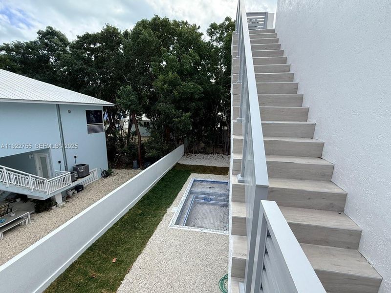 Staircase to Rooftop Staircase to Rooftop