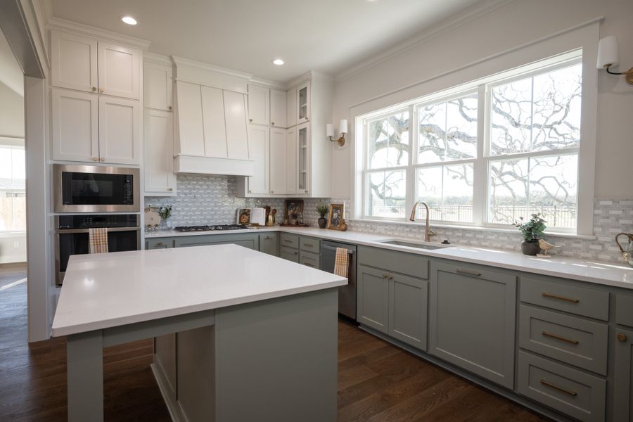 Representative furnished interior of a home built from the The Addison by Reece Homes in Pebble Creek, College Station (Image 33).