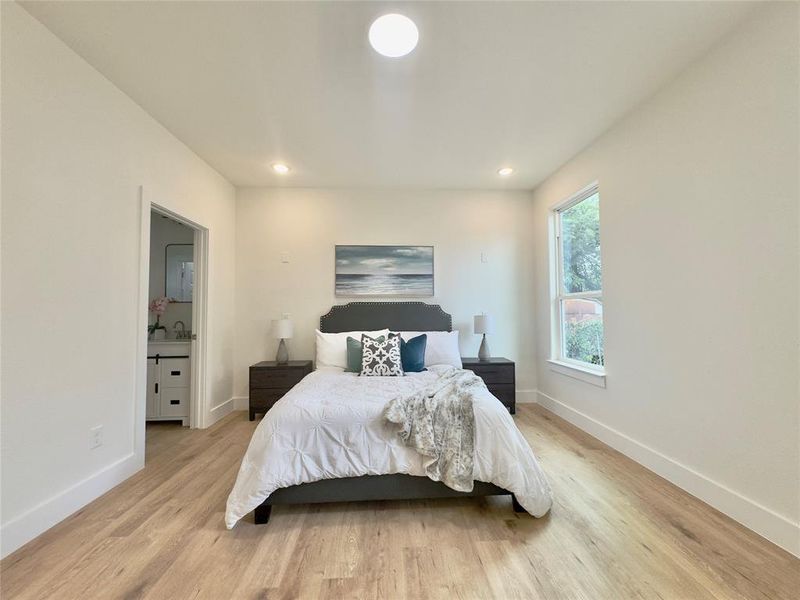 Furnished interior view inside a new home in , Dallas (Image 11). Furnished interior view inside a new home in , Dallas (Image 11).