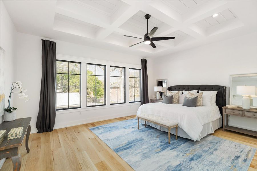Furnished interior view inside a new home in , Houston (Image 13).