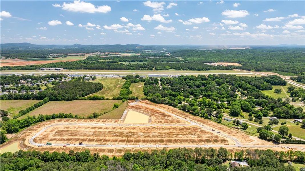 Site preparation for new homesites in Greene Farm, Cartersville (Image 40).