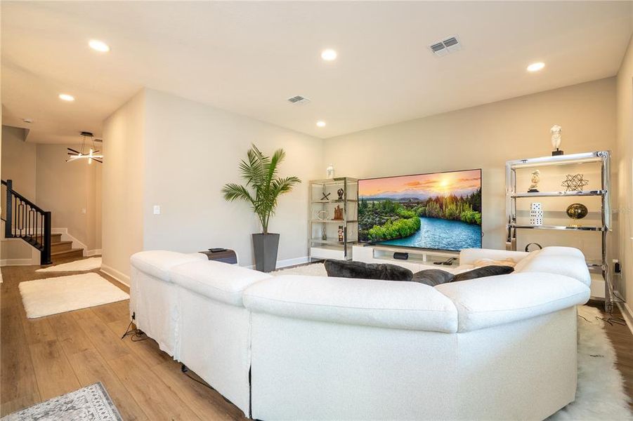 Furnished interior view inside a new home in Eden at Crossprairie, St. Cloud (Image 43).
