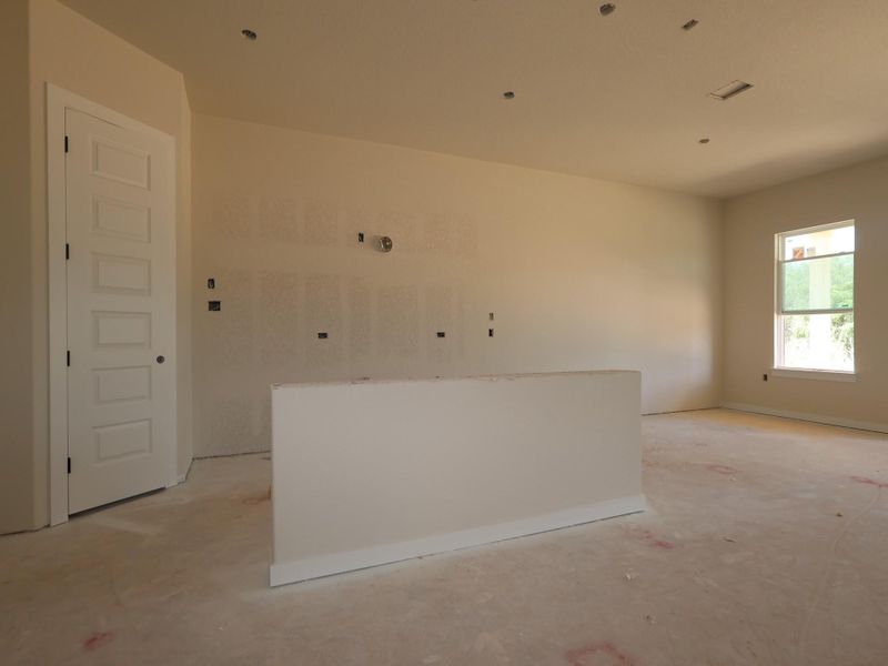 In-progress construction of a new home in Colony at Cole Springs, Buda, TX (Image 5).