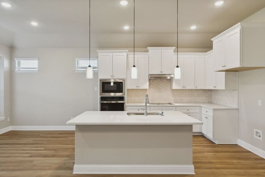 Furnished interior view inside a new home in Summer Crest, Fort Worth (Image 5).